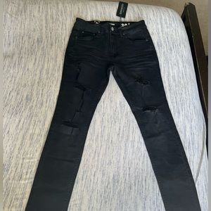 SERENEDE JEANS, black , waist size 30